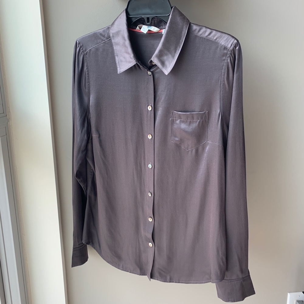 Boden satin blouse size 10